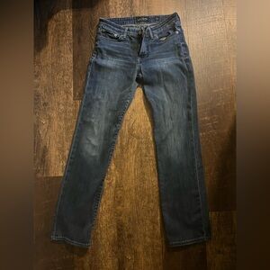 Lucky Brand Women's Dark Wash Sweet Straight-Leg Jeans. 8 / 29